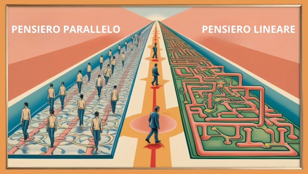 Pensiero parallelo e pensiero lineare: quali differenze?