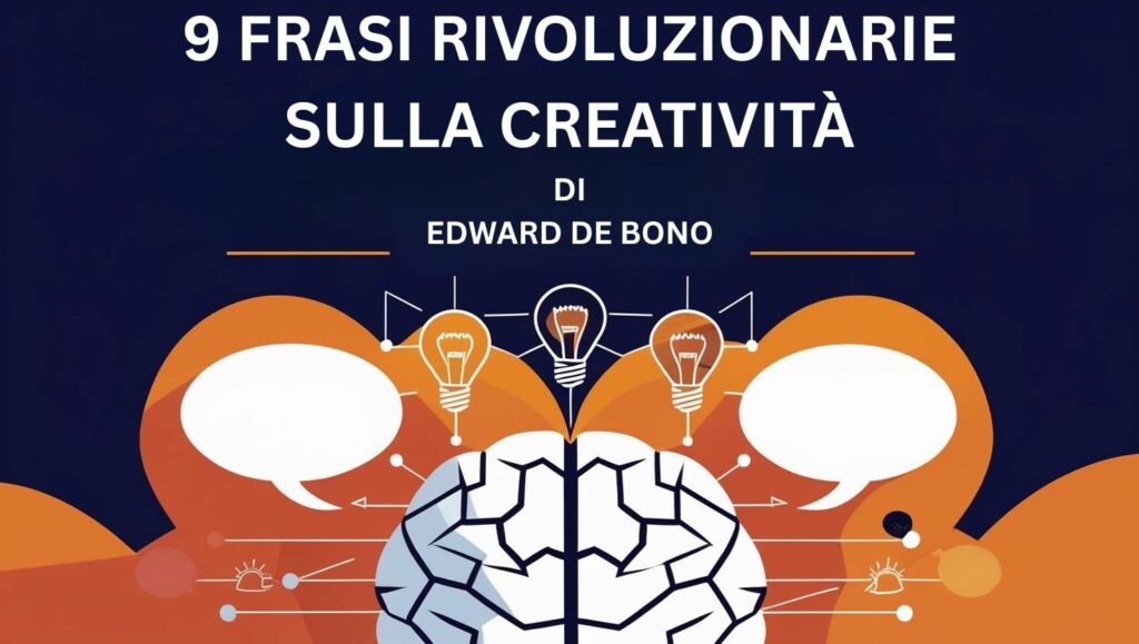 Lezioni di creatività da Edward de Bono