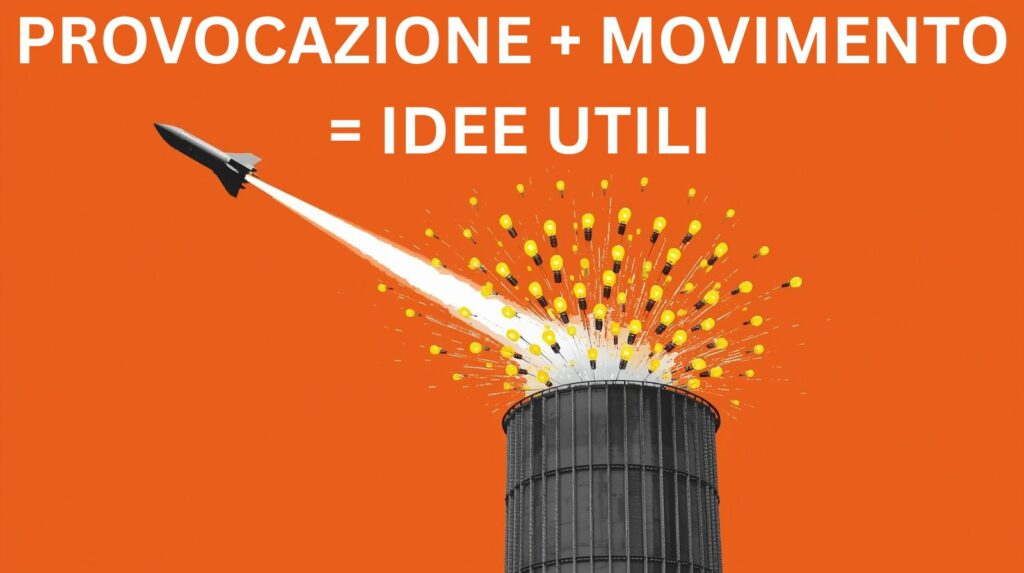 Pensare fuori dagli schemi senza caos: la provocazione in pratica
